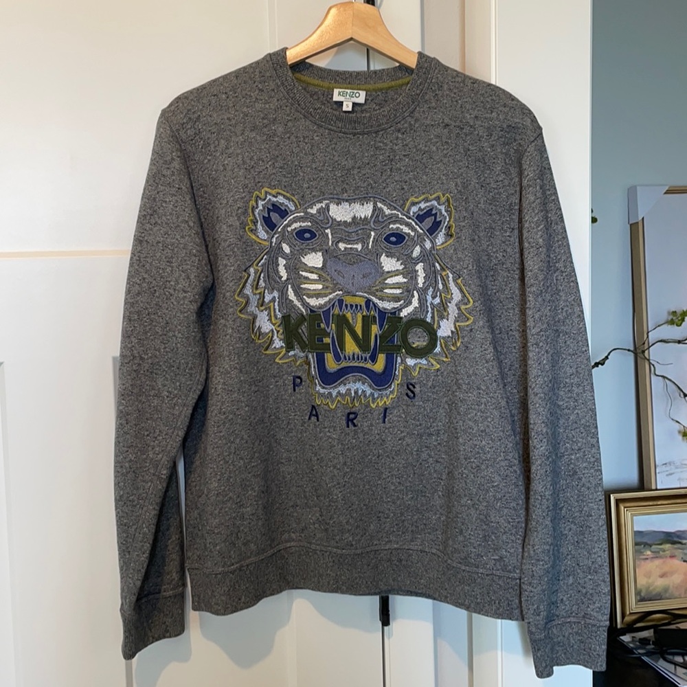 Kenzo embroidered tiger sweatshirt